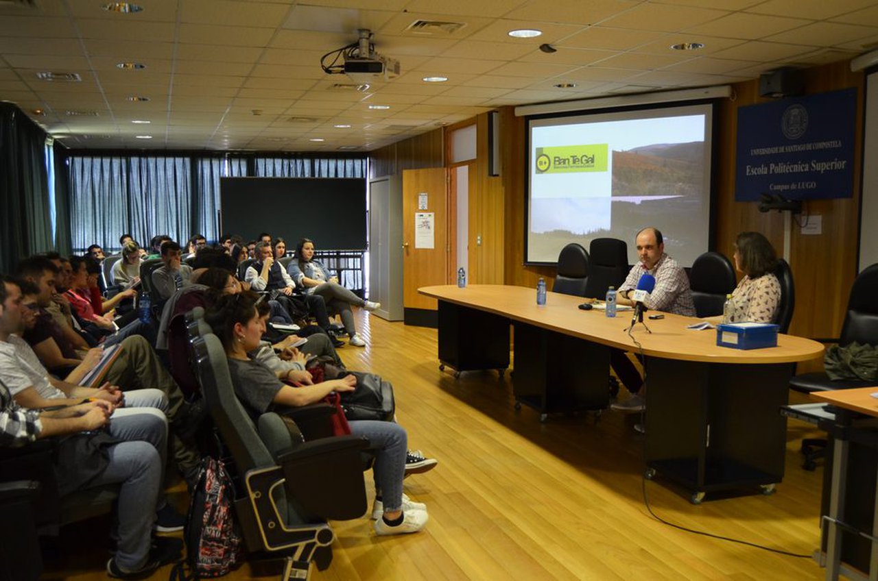A segunda xornada do ciclo “Aterra!: O teu futuro no agro” da EPS de Lugo, en vídeo