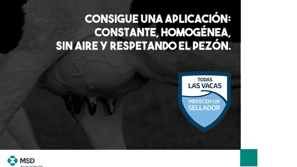 MSD Animal Health lanza un selador de tetos para previr infeccións intramamarias no secado