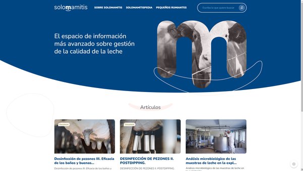 Solomamitis presenta a súa renovación web