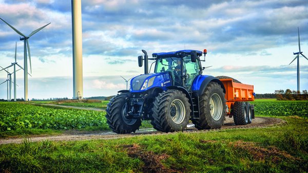 Mejor seguridade e estabilidade co sistema de freo intelixente de remolque de New Holland