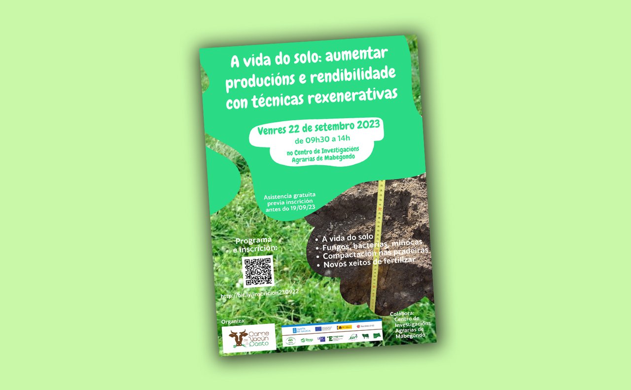 El CIAM acogerá el próximo viernes 22 de septiembre una jornada sobre la vida del suelo