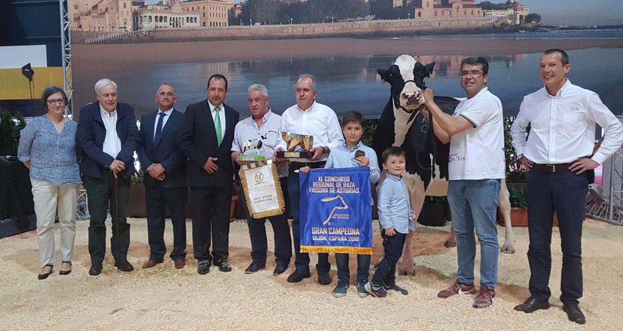 ¡Badiola Airlift Kenda, nueva vaca gran campeona del regional de Asturias!