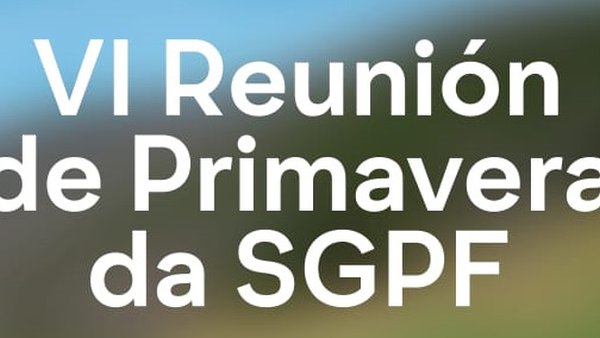 Convocada a VI Reunión de Primavera da SGPF