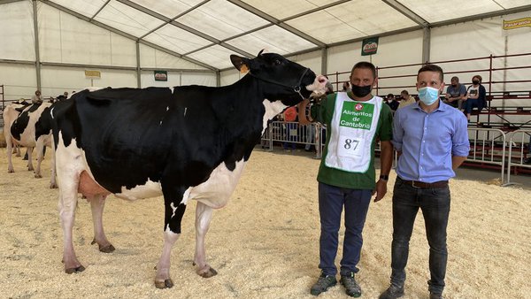 Canton Ami Doorsopen, vaca gran campiona do concurso de Treceño