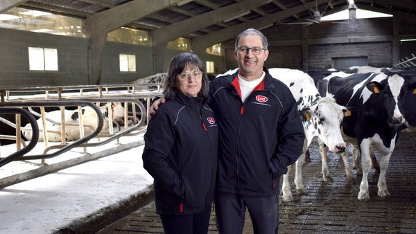 “Con las gomas de Dismagan las vacas caminan más seguras y hay menos accidentes”