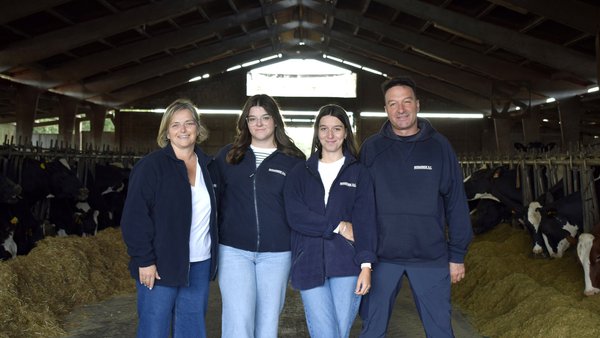 Los más productores de Galicia: 25.484 kg de leche por lactación