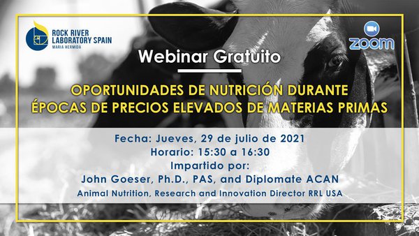 Rock River organiza un webinario sobre oportunidades de nutrición
