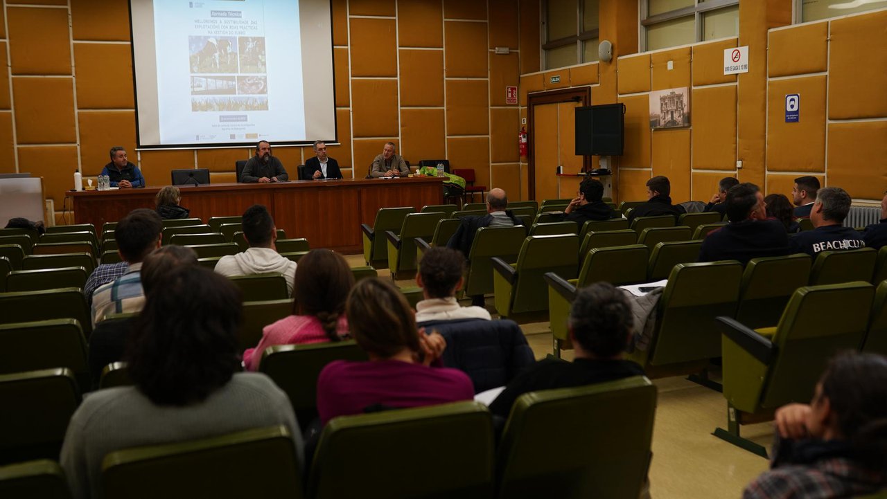 As charlas da xornada técnica sobre xestión de xurro do CIAM, na nosa sección de tv