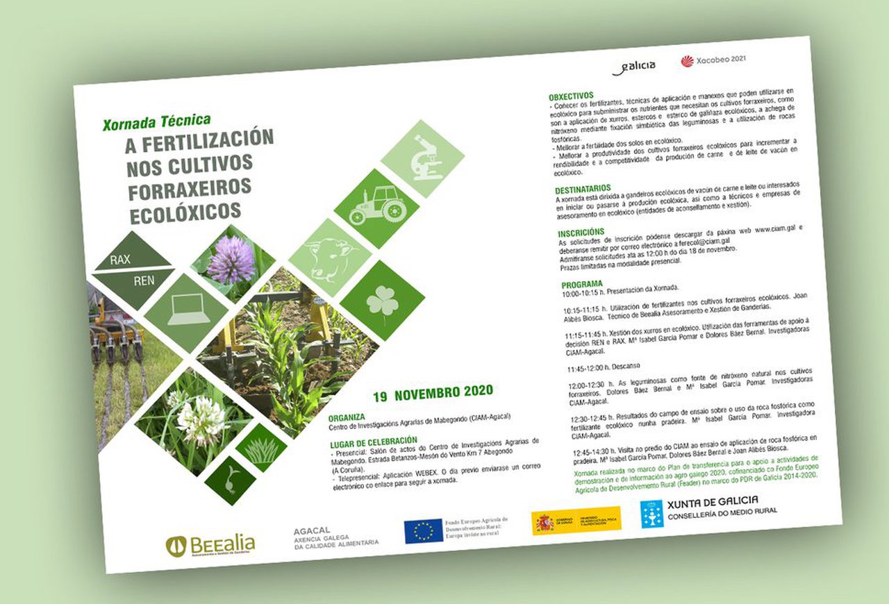 Nova xornada no CIAM sobre fertilización nos cultivos forraxeiros ecolóxicos