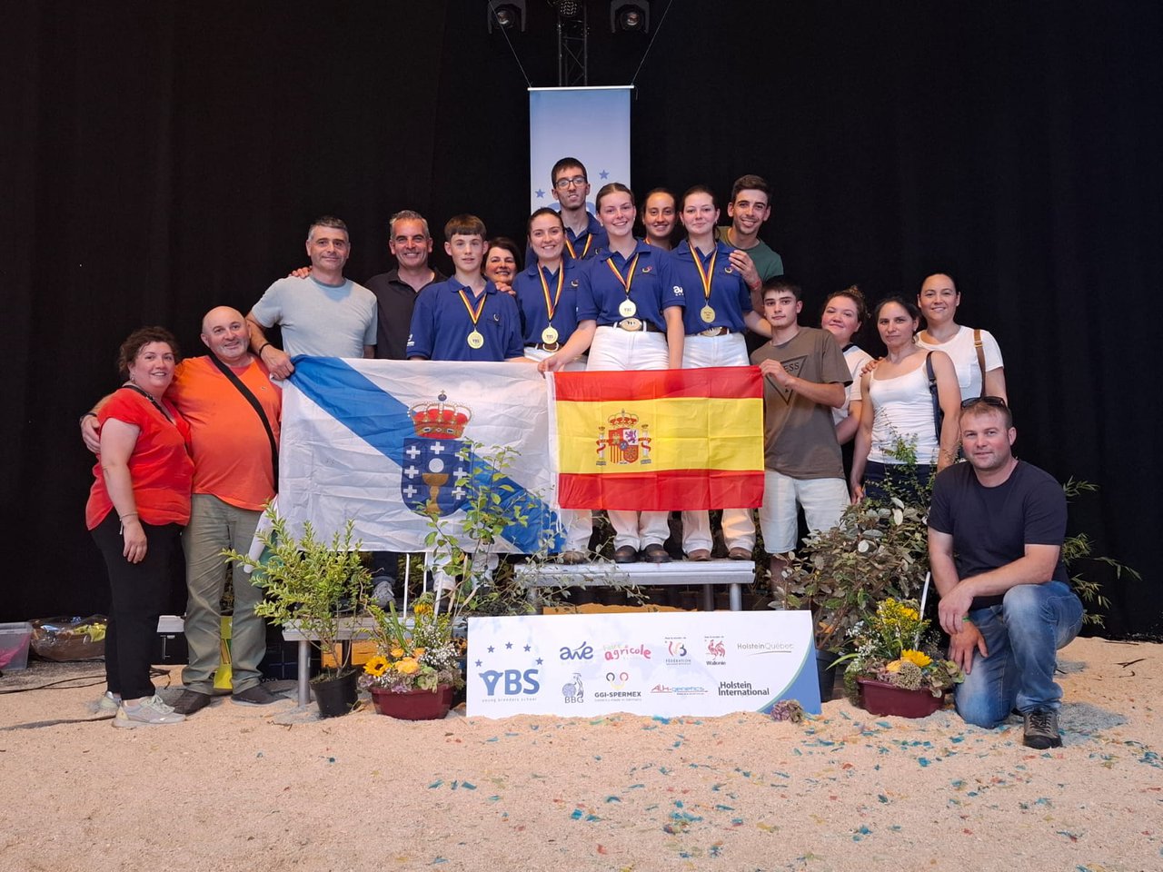 El equipo gallego de Young Breeders School triunfa ante el resto