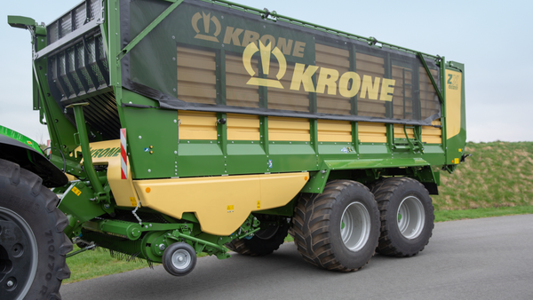 La gama de remolques ZX de Krone aumenta la comodidad del operador