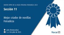 Mejor criador de novillas