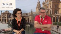Lorena Nodar (Hipra) e Carlos Noya (Seragro)