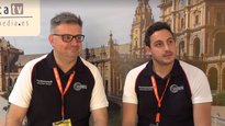 Ángel Luís Díez e Sergio Rodríguez (Laboratorios Ovejero)