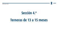 Terneras de 13 a 15 meses