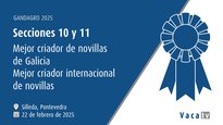 Mellor criador de xovencas de Galicia e mellor criador internacional de xovencas