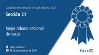 Mellor rabaño e criador nacional de vacas