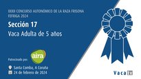 Vaca adulta de 5 años