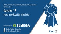 Vaca producción de Galicia