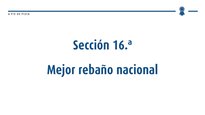 Mellor rabaño e criador nacional