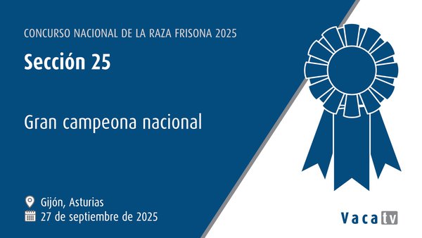 Gran campiona nacional de vacas