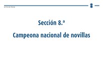 Campeona nacional de novillas