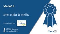 Sección 8. Mejor criador de novillas