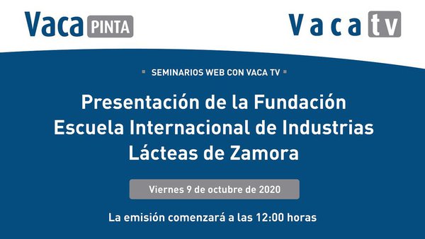 Esta é a oferta académica da Fundación Escuela Internacional de Industrias Lácteas de Zamora