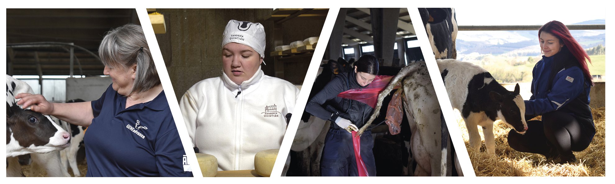mulleres que representan o día da muller rural en Galicia